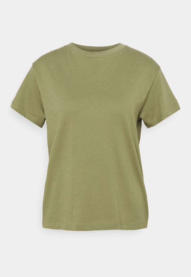 Marc O'Polo Damen T-Shirt Basic - Dried Sage 1 Marc O'Polo Damen T-Shirt Basic - Dried Sage