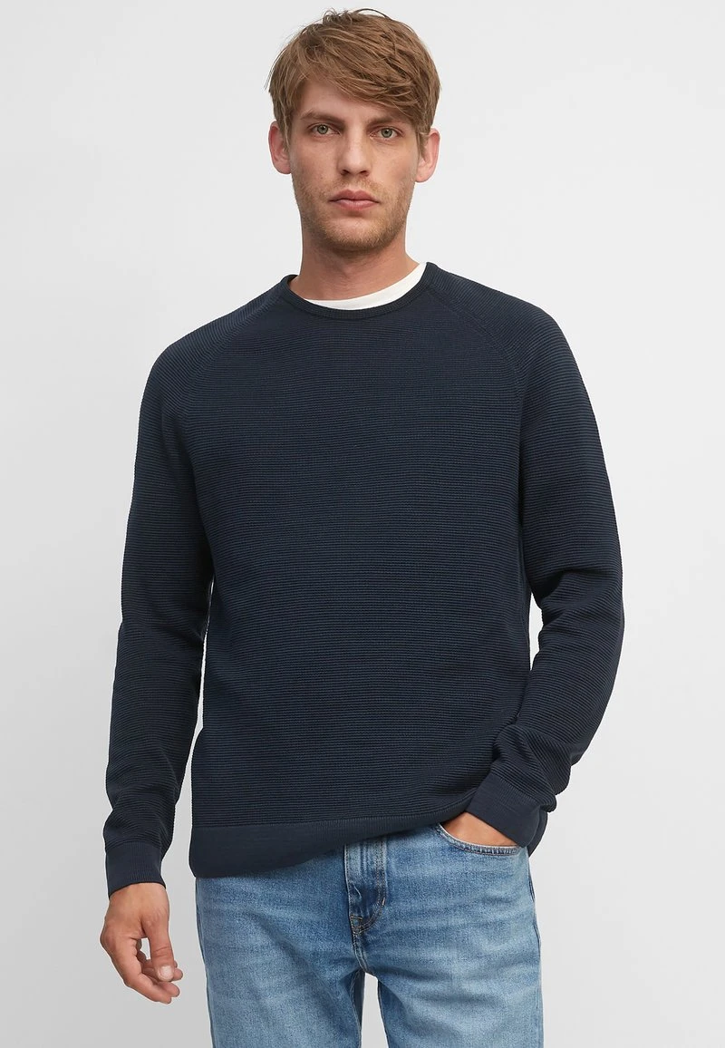 Marc O'Polo MIT STRUKTUR - Strickpullover - Total Eclipse | Herren 1 Marc O'Polo MIT STRUKTUR - Strickpullover - Total Eclipse | Herren