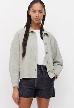 Marc O'Polo Damen Leichte Jacke - Dried Clay Melange