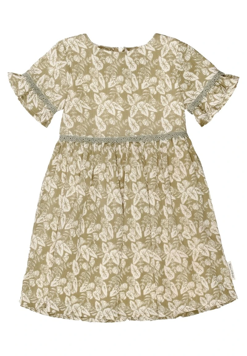 Marc O'Polo BLOOMING PEACH - Freizeitkleid - Grün | Kinder 1 Marc O'Polo BLOOMING PEACH - Freizeitkleid - Grün | Kinder