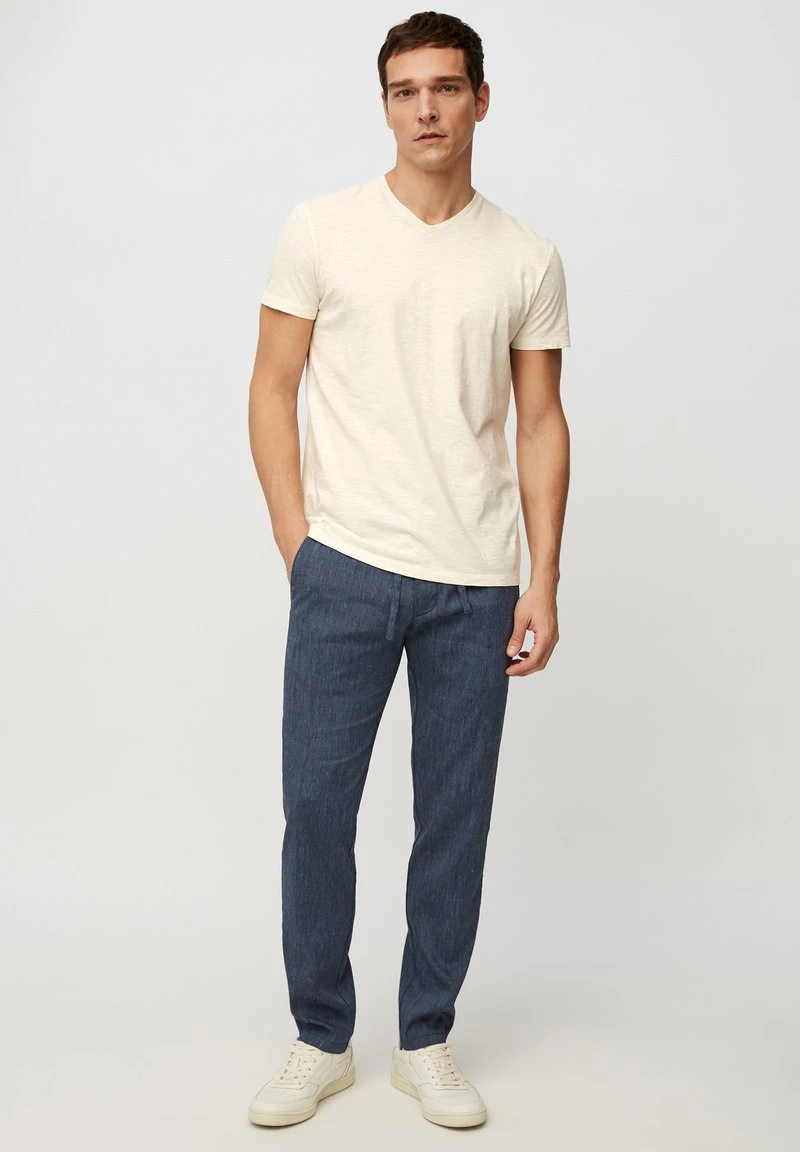 Marc O'Polo T-Shirt Basic - Multi/linen White | Herren 2 Marc O'Polo T-Shirt Basic - Multi/linen White | Herren – Bild 2