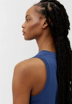 Marc O'Polo Damen Top - Noble Blue -Marc O'Polo Verkäufe d93e854f8fb942c6958642fbb15382f2