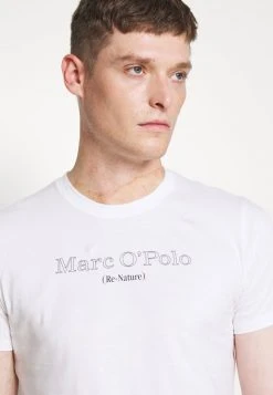 Marc O'Polo Herren SHORT SLEEVE CREW NECK ARTWORK ON CHEST - T-Shirt Print - White -Marc O'Polo Verkäufe dad6bb7d77c04ff4b0be992274dd8f7c