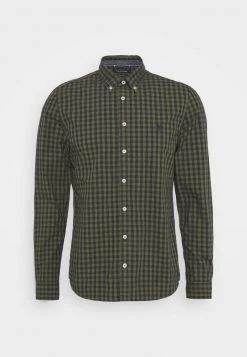 Marc O'Polo BUTTON DOWN LONG SLEEVE INSERTED - Hemd - Multi/pesto | Herren -Marc O'Polo Verkäufe db1b8b09a29c4216b1814788565ee14f