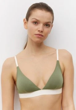 Marc O'Polo Damen Triangel BH - Khaki