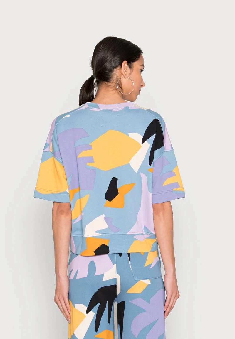 Marc O'Polo Damen CREW NECK SHORT SLEEVE - Sweatshirt - Multi 3 Marc O'Polo Damen CREW NECK SHORT SLEEVE - Sweatshirt - Multi – Bild 3