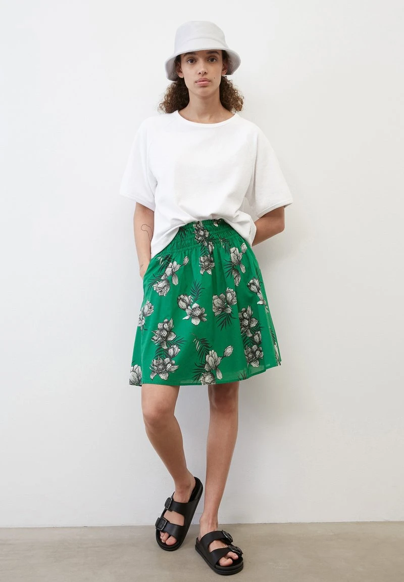 Marc O'Polo KURZARM AUS ORGANIC MIX - T-Shirt Basic - White | Damen 2 Marc O'Polo KURZARM AUS ORGANIC MIX - T-Shirt Basic - White | Damen – Bild 2