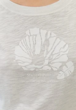 Marc O'Polo T-Shirt Print - White Cotton | Damen -Marc O'Polo Verkäufe df143fbbcdce4472aff7cedab469e7f6