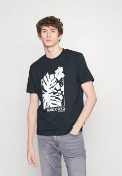 Marc O'Polo T-Shirt Print - Multi/dark Navy | Herren