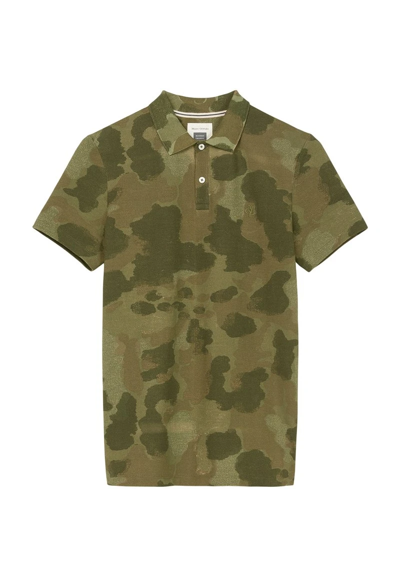 Marc O'Polo Herren Poloshirt - Green 1 Marc O'Polo Herren Poloshirt - Green