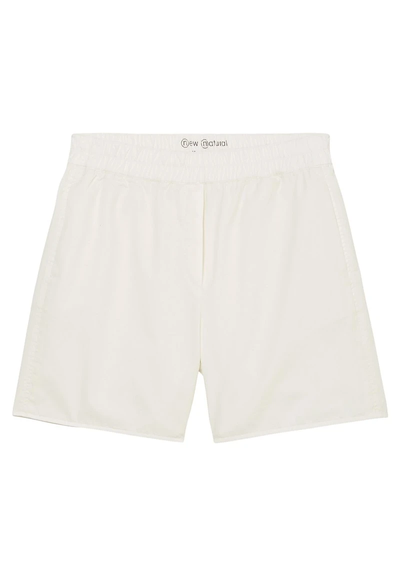 Shorts - white cotton Marc O'Polo Damen Shorts - White Cotton -Marc O'Polo Verkäufe e0df122f1a7d4656b7af610f7366afba