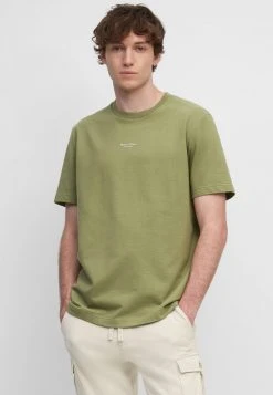Marc O'Polo Herren IN EXTRA LEICHTER TERRY QUALITÄT - T-Shirt Basic - Avery Fern