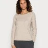Marc O'Polo LONGSLEEVE ROUND NECK - Strickpullover - Winter Wheat Melange | Damen