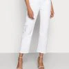 Marc O'Polo DENIM TROUSER - Jeans Straight Leg - White | Damen