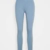Marc O'Polo YOGA HIGH WAISTED SIDE INSERTS - Leggings - Hosen - Fall Sky | Damen