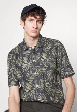 Marc O'Polo SLIT AT SIDE SEAM - Hemd - Multi/olive | Herren 11 Marc O'Polo SLIT AT SIDE SEAM - Hemd - Multi/olive | Herren -Marc O'Polo Verkäufe e31425fad59e4b81861c40b3c02e90c9