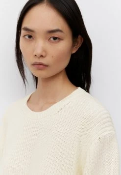Marc O'Polo Damen Strickpullover - White Cotton -Marc O'Polo Verkäufe e32271a7ae114f7ebf641d2531b865fe