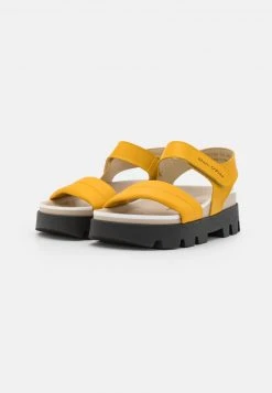 Marc O'Polo NORA - Plateausandalette - Yellow | Damen -Marc O'Polo Verkäufe e44df854ceb1480e94f658677717f126