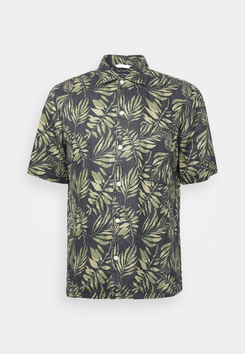 Marc O'Polo SLIT AT SIDE SEAM - Hemd - Multi/olive | Herren 6 Marc O'Polo SLIT AT SIDE SEAM - Hemd - Multi/olive | Herren – Bild 6