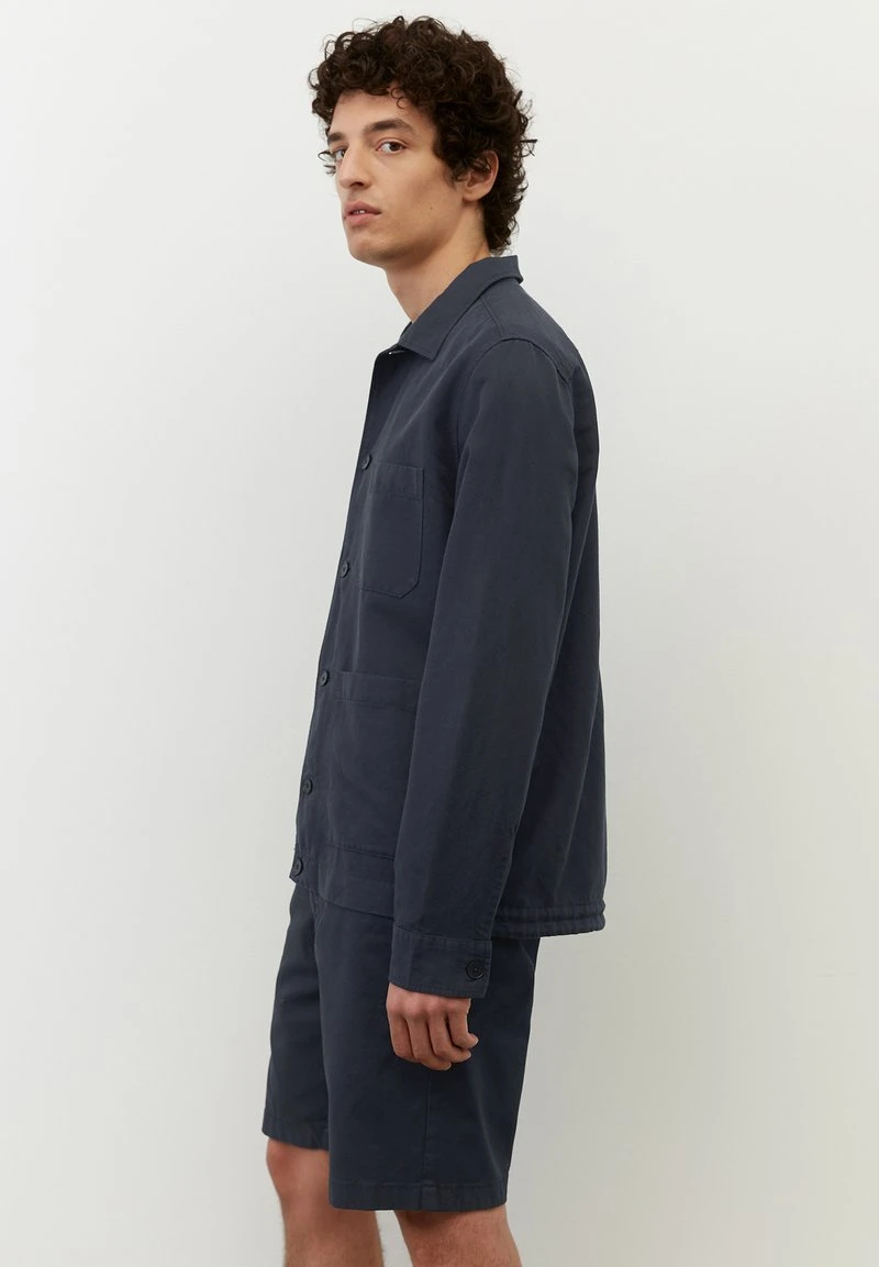 Marc O'Polo Leichte Jacke - Dark Navy | Herren 5 Marc O'Polo Leichte Jacke - Dark Navy | Herren – Bild 5