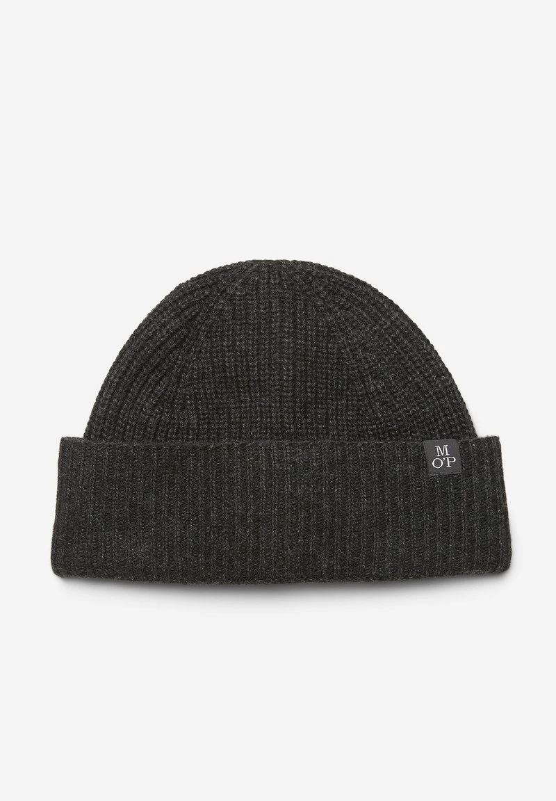Marc O'Polo Mütze - Dark Grey Melange | Herren 3 Marc O'Polo Mütze - Dark Grey Melange | Herren – Bild 3