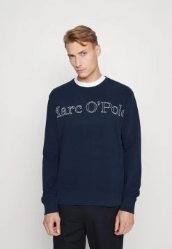 Marc O'Polo Herren CREW NECK LONG SLEEVE - Sweatshirt - Total Eclipse