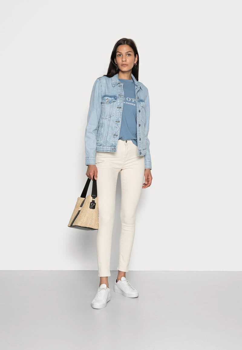 Marc O'Polo SHORT SLEEVE ROUND NECK PLACED PRINT - T-Shirt Print - Fall Sky | Damen 2 Marc O'Polo SHORT SLEEVE ROUND NECK PLACED PRINT - T-Shirt Print - Fall Sky | Damen – Bild 2