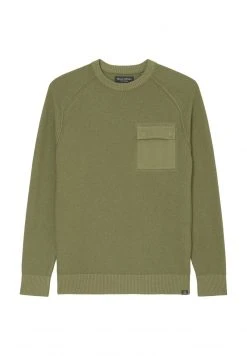 Marc O'Polo Strickpullover - Olive | Herren -Marc O'Polo Verkäufe e991c9cdeaeb4ac1a4194db55090a519
