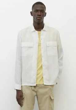 Marc O'Polo Herren OVERSHIRT AUS REINEM - Hemd - Silver Fern