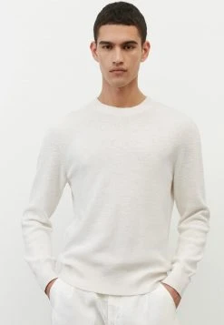 Marc O'Polo Herren Strickpullover - Egg White