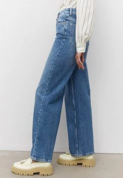 Marc O'Polo GERADEM BEIN - Jeans Bootcut - Blue | Damen -Marc O'Polo Verkäufe ec79feb1bd3b45b5aca4109faa324a7e