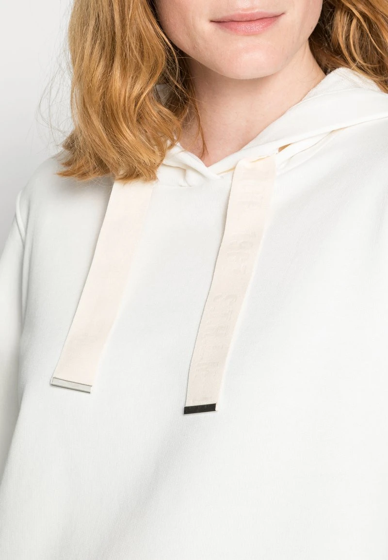 Marc O'Polo Damen LONG SLEEVE HOODED CUFFS - Kapuzenpullover - Cotton White 5 Marc O'Polo Damen LONG SLEEVE HOODED CUFFS - Kapuzenpullover - Cotton White – Bild 5