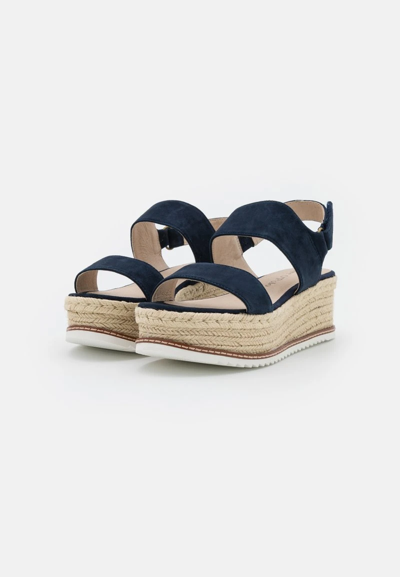 Marc O'Polo TROPEZ - Plateausandalette - Navy | Damen 3 Marc O'Polo TROPEZ - Plateausandalette - Navy | Damen – Bild 3
