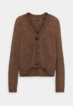 Marc O'Polo CARDIGAN LONGSLEEVE - Strickjacke - Chestnut Brown | Damen