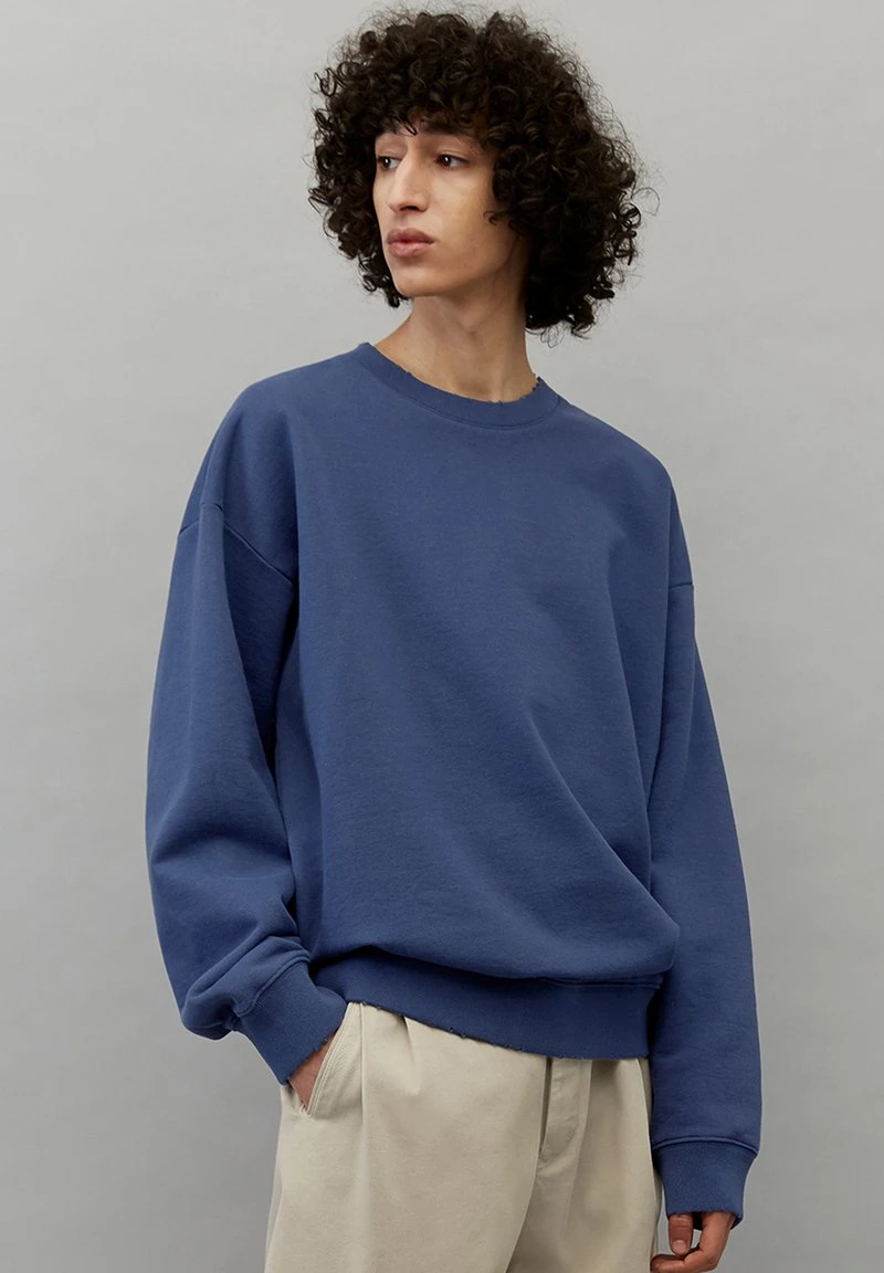 Marc O'Polo Sweatshirt - Washed Blue | Herren 3 Marc O'Polo Sweatshirt - Washed Blue | Herren – Bild 3