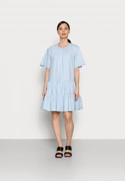 Marc O'Polo Damen Freizeitkleid - Light Blue