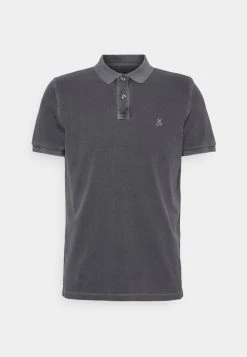 Marc O'Polo SHORT SLEEVE DETAILS - Poloshirt - Pirate Black | Herren