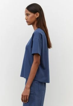 Marc O'Polo Damen REINER - T-Shirt Basic - Noble Blue 3 Marc O'Polo Damen REINER - T-Shirt Basic - Noble Blue -Marc O'Polo Verkäufe f27e3dd4924840dc8266141fefb9dec3