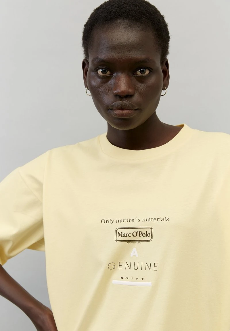 Marc O'Polo Damen ARCHIVE CODE - Jerseykleid - Pale Yellow 4 Marc O'Polo Damen ARCHIVE CODE - Jerseykleid - Pale Yellow – Bild 4