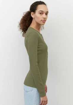Marc O'Polo Damen LONGSLEEVE - Langarmshirt - Olive Grove -Marc O'Polo Verkäufe f44cb3031e284003b51bebe12a5a82be