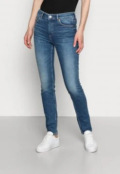 Marc O'Polo Damen TROUSER SKINNY FIT REGULAR LENGTH HIGH WAIST - Jeans Skinny Fit - Dark Vintage