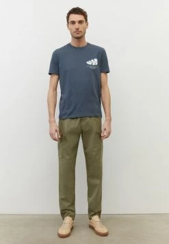 Marc O'Polo T-Shirt Print - Moon Stone | Herren -Marc O'Polo Verkäufe f5d77ddab40743e0a04f7cdaf4ed19f5