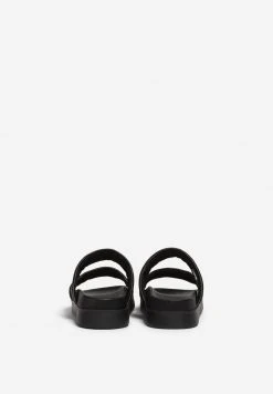 Marc O'Polo Damen MIT GEPADDETEN VOLUMEN DETAILS - Pantolette Flach - Black -Marc O'Polo Verkäufe f67809797e5b4200ae437d59b99a21ee