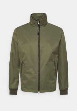 Marc O'Polo JACKET REGULAR FIT UNLINED STAND UP COLLAR ZIPPER - Leichte Jacke - Olive | Herren