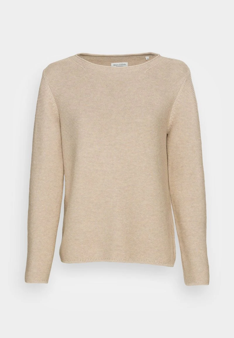 LONGSLEEVE SMALL LINKED ON COLLAR - Strickpullover - winter wheat melange Marc O'Polo LONGSLEEVE SMALL LINKED ON COLLAR - Strickpullover - Winter Wheat Melange | Damen -Marc O'Polo Verkäufe f741453780d2453ba8f8b58ed2bd4eab