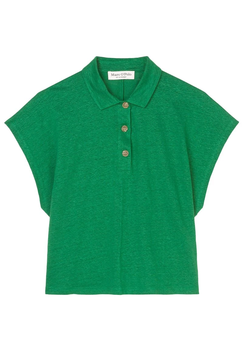 Marc O'Polo Damen Poloshirt - Preppy Green 5 Marc O'Polo Damen Poloshirt - Preppy Green – Bild 5