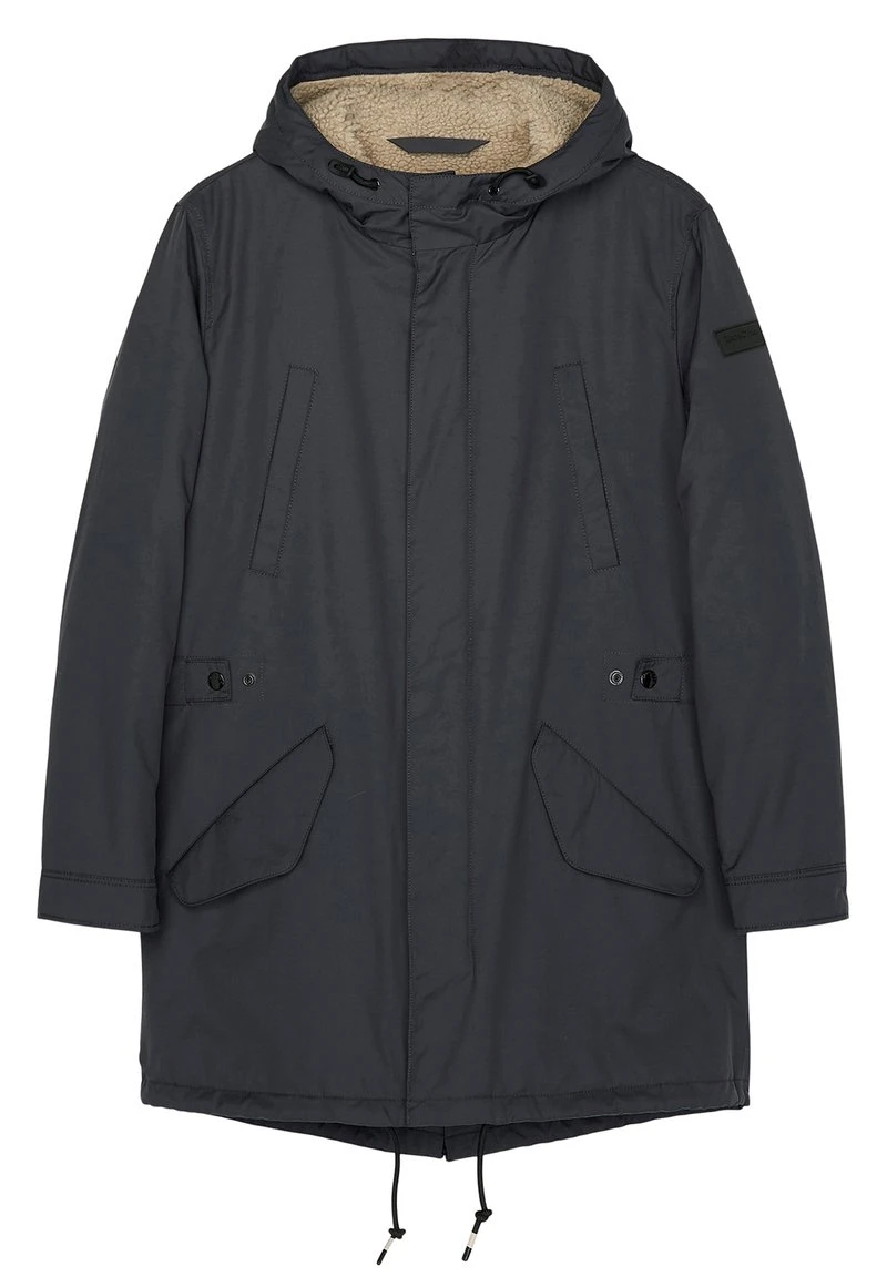 Marc O'Polo Wintermantel - Black | Herren 6 Marc O'Polo Wintermantel - Black | Herren – Bild 6