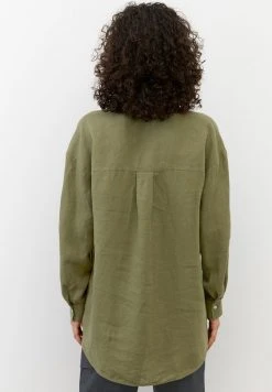 Marc O'Polo Damen Hemdbluse - Olive Grove 8 Marc O'Polo Damen Hemdbluse - Olive Grove -Marc O'Polo Verkäufe f976345094a3482da65dcc413feff452