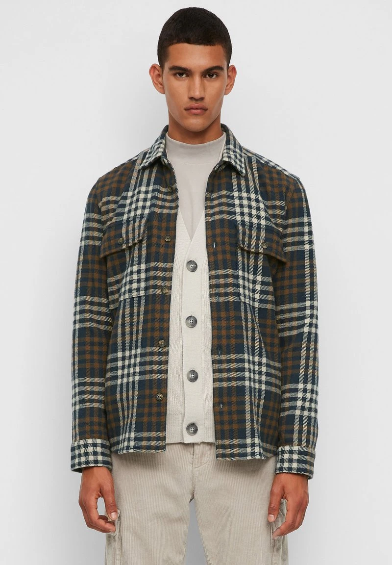 Marc O'Polo Herren Hemd - Multi/total Eclipse 1 Marc O'Polo Herren Hemd - Multi/total Eclipse