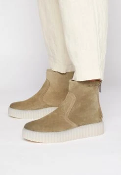 Marc O'Polo Damen BIANCA - Plateaustiefelette - Khaki